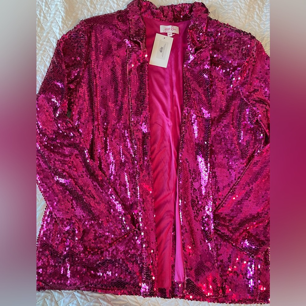 Sequin blazer